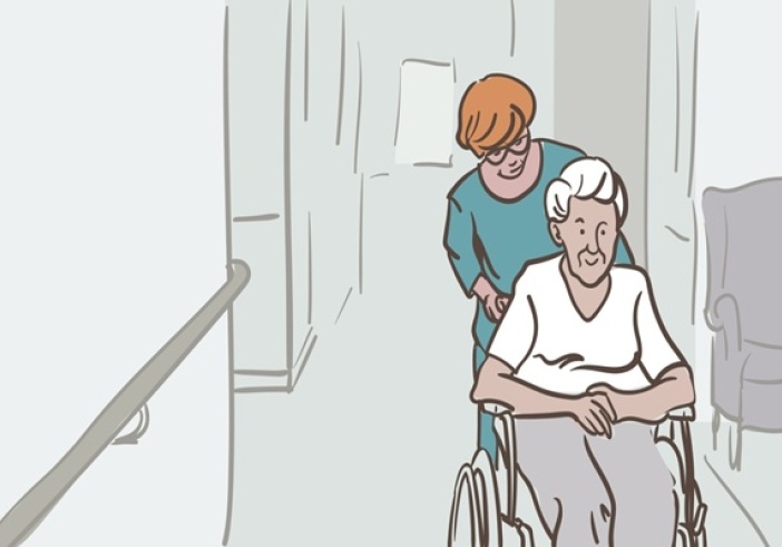 Illustration article : EHPAD : les ressources humaines sous surveillance