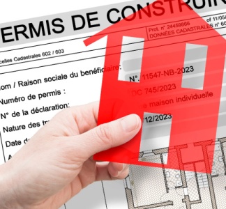Illustration article : Affichage du permis de construire : « prouvez-le ! »