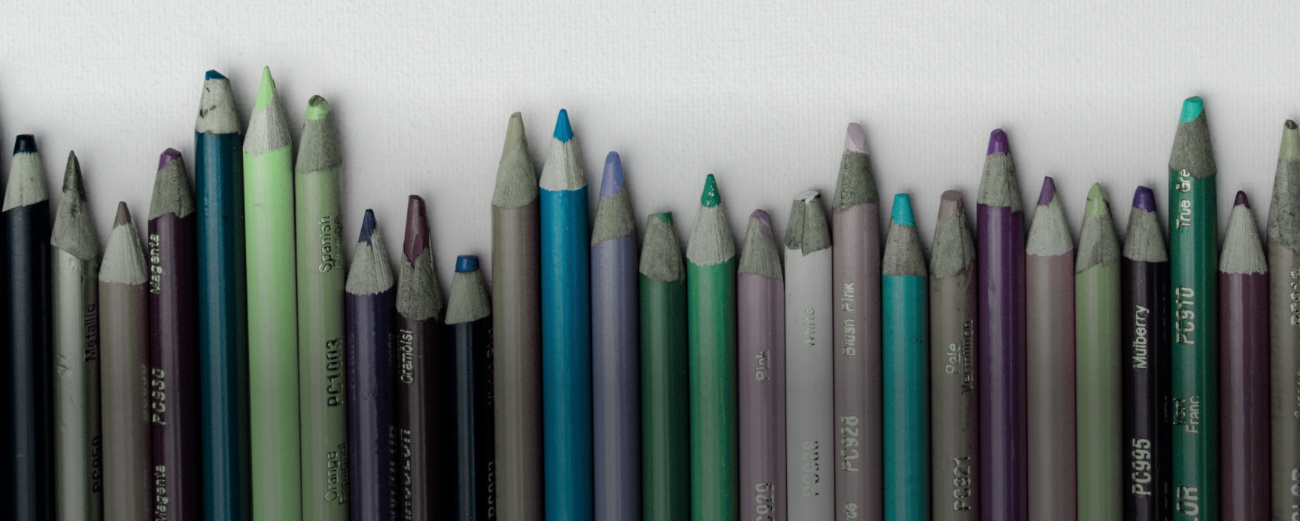 Photo de crayons de couleurs